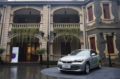 攜手EVCARD開啟分時租賃 150輛之諾1E純電動汽車布局上海中心城區高檔物業